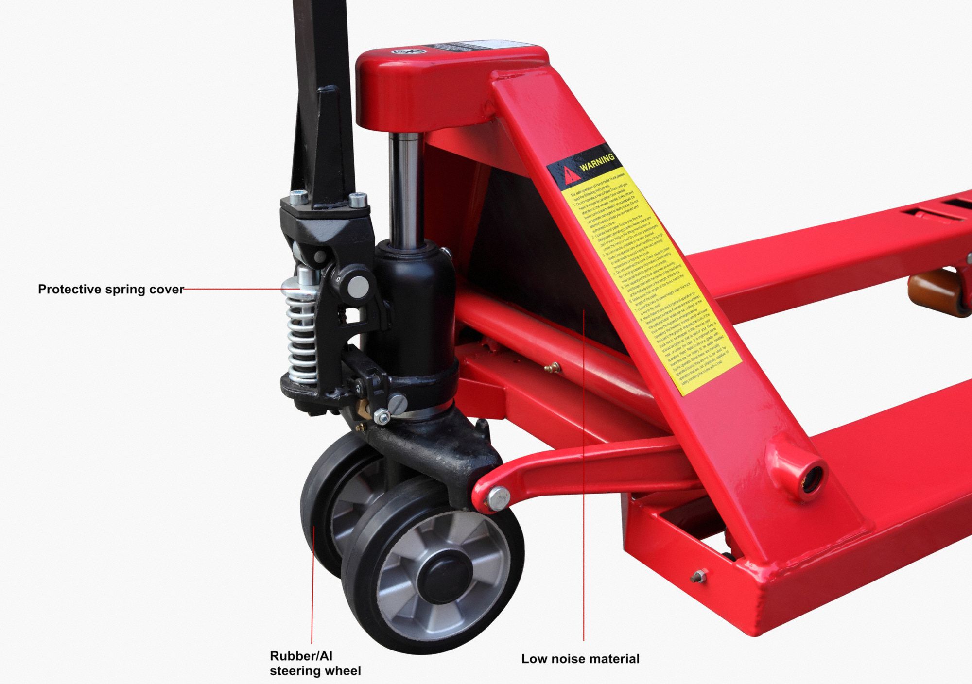DAYTON QuietOperation Manual Pallet Jack 4,400 lb Load Capacity, 48