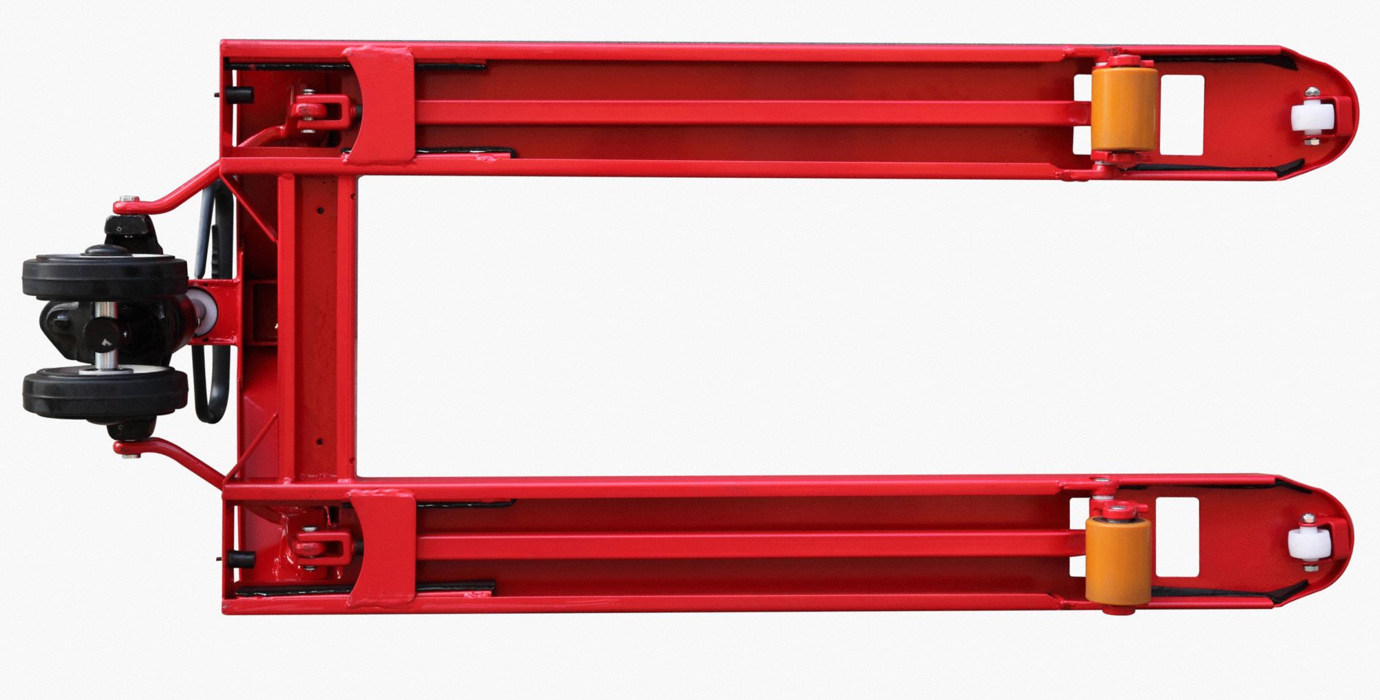 DAYTON QuietOperation Manual Pallet Jack, 5,500 lb Load Capacity, 63 in x 27 in x 48 in