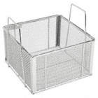 MESH BASKET WITH HANDLES, 14 IN L X 10 IN W X 6 IN H