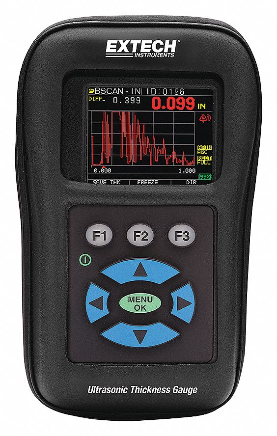 COLOR WAVEFORM ULTRASONIC THICKNESS