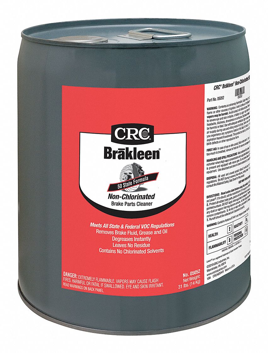 PYROIL Brake Parts Cleaner: Solvent, Liquid, Non-Chlorinated, Flammable,  Drum, 54 gal Container Size