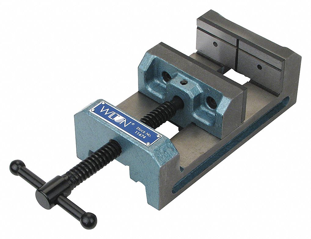 MACHINE VISE, DRILL PRESS, 4 IN, INDUSTRIAL