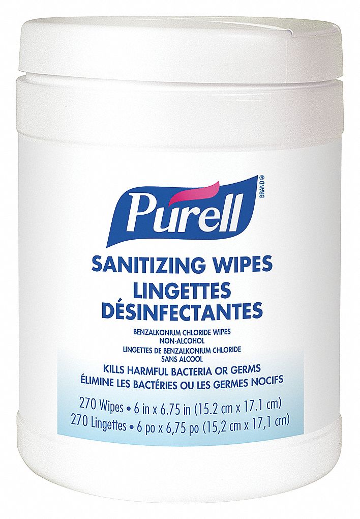 PURELL SANITIZING WIPES 270 DISP