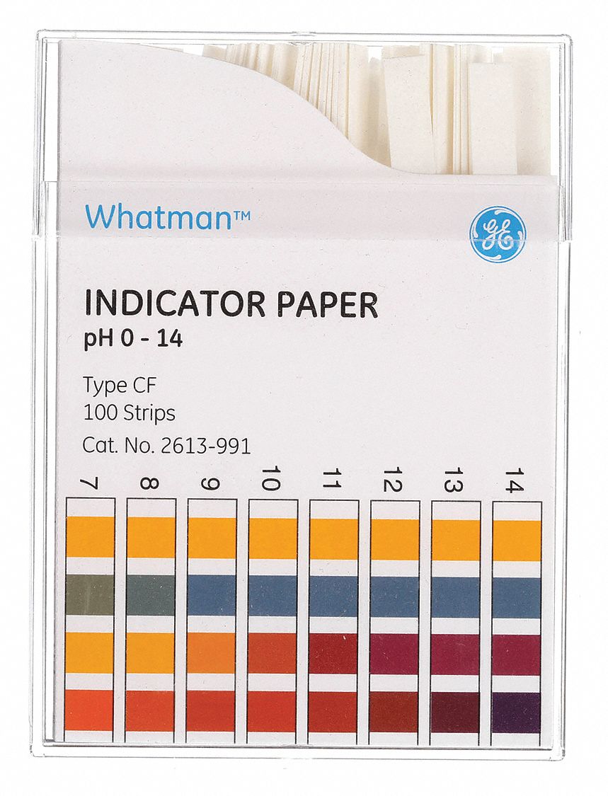 CYTIVA WHATMAN, pH, 0.0 to 14.0 pH, pH Indicator Strips 32HH572613