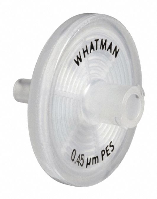 CYTIVA WHATMAN Syringe Filter, 0.45 um Pore Size, Polyethersulfone