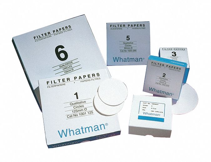 Qualitative Filter Paper: 6 Grade, 7 cm Dia, 0.18 mm Thick, Medium