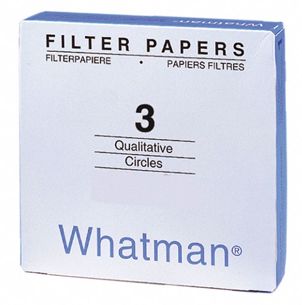 WHATMAN Qualitative Filter Paper, Cellulose, Grade CFP3, 5.5 cm