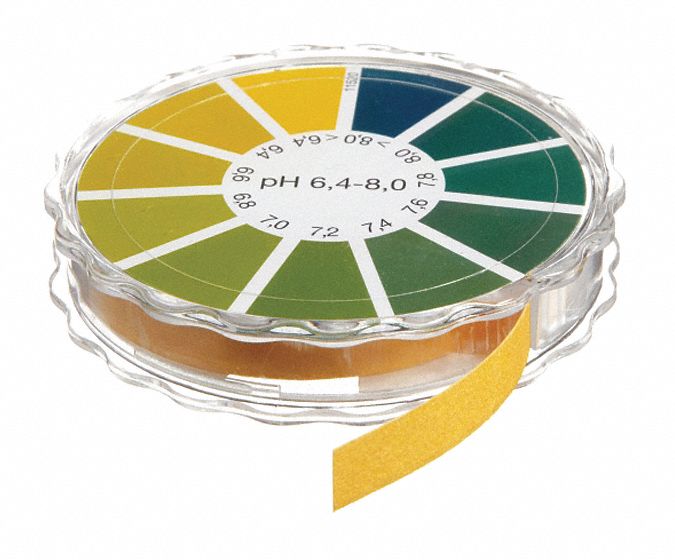 CYTIVA WHATMAN, pH, 6.4 to 8.0 pH, pH Indicator Strips 32HK952600