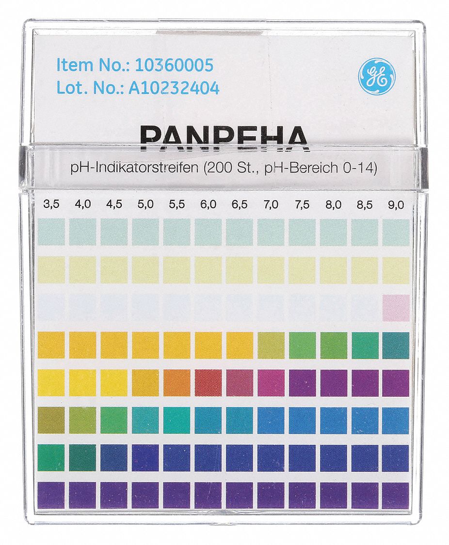 2540. PAPEL PH 3.8-5.5 11X100MM C/200 TIRAS MOD. 2627-990 - CYTIVA WHA –  CTR Scientific