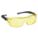 LUNETTES SEC EZ-ON, CSA/ANSI, ANTI-BUÉE/ANTI-STATIQUE/ANTI-RAYURES/PROT ANTI-UV, AMBRE/NOIR, PC