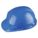 HARD HAT, CSA E, TYPE 2, FRONT BRIM, 4-POINT RATCHET, ROYAL BLUE, SIZE 6 1/2-8, PE