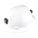 HARD HAT, FULL BRIM, 4-POINT RATCHET, CSA E, TYPE 1, MLB, WHITE, SIZE 6 1/2-8, PE