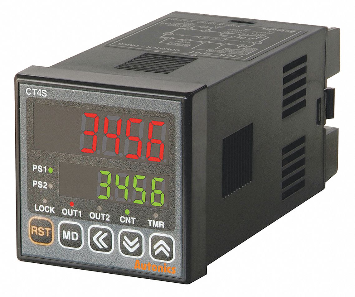 24V 6 Preset Digital Counter 10KPCS Relay Output/Length/Line Speed Meter FH8-6CR 