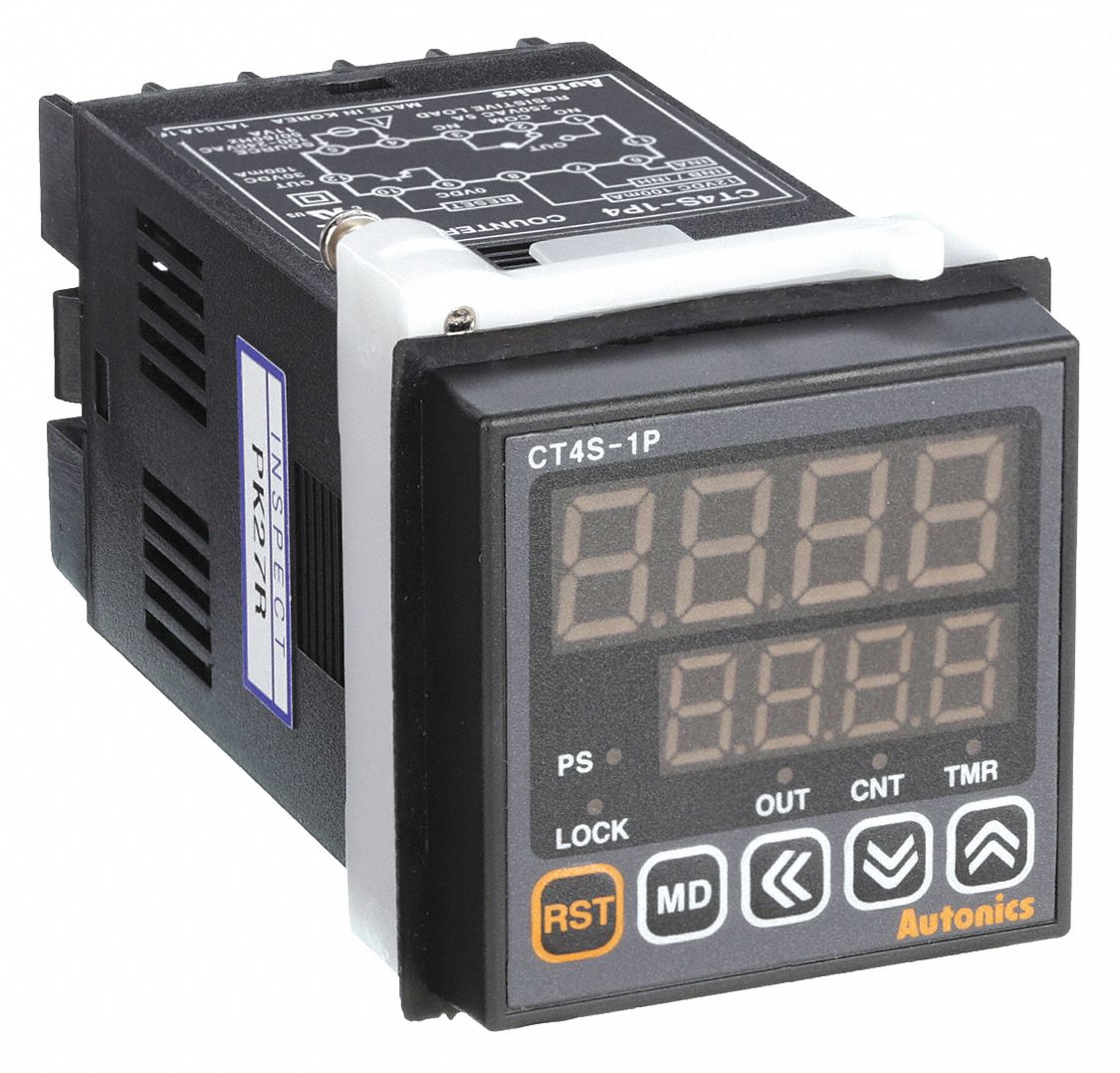 4 Digits, 100 to 240V AC, Digital Counter/Timer 32J096CT4S1P4