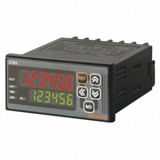 AUTONICS Digital Counter/Timer, Number of Digits 6, 100 to 240V AC