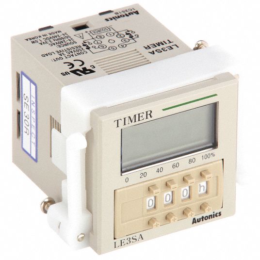 AUTONICS, Panel Door Mounted, 240V AC, MultiFunction Time Delay Relay