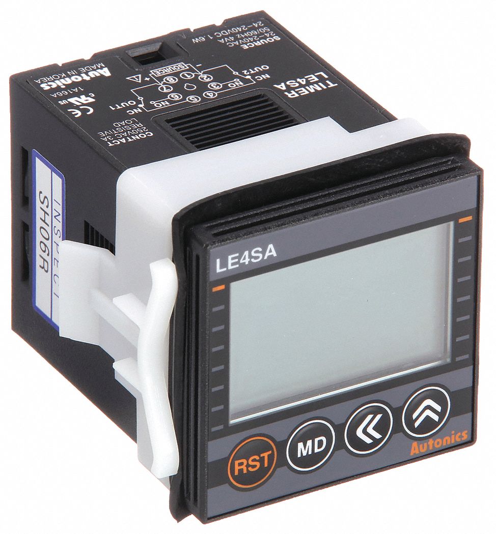 Autonics LE4S / LE4SA Digital LCD Timer