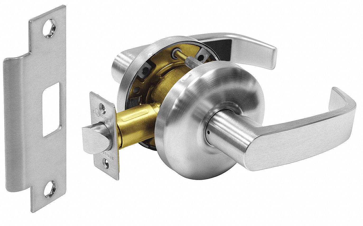 LEVER LOCKSET,CYLINDRICAL,PASSAGE