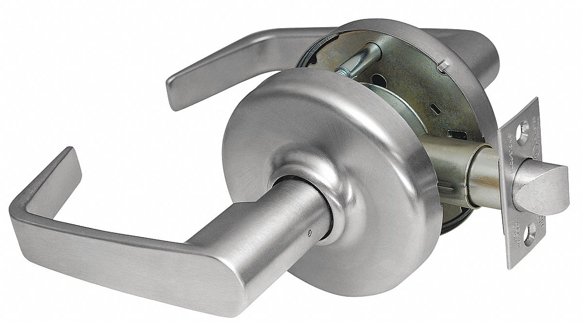 LEVER LOCKSET,CYLINDRICAL,PASSAGE