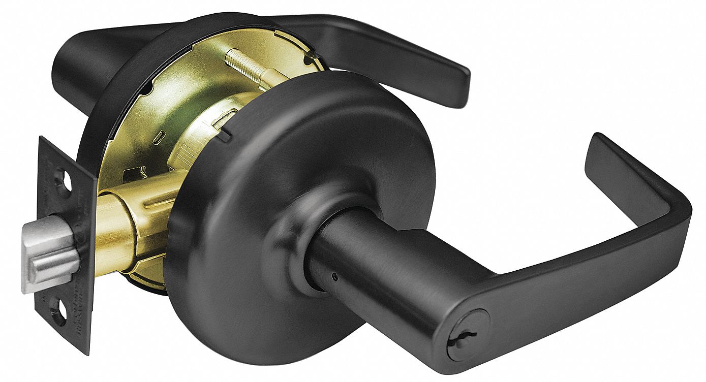 CORBIN, Storeroom Lever Locksets, Bronze, Door Lockset - 32J250|CL3557 ...