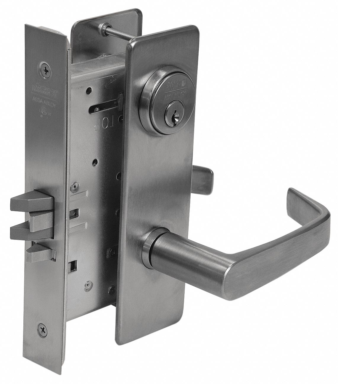 CORBIN, Grade 1, ML2001 Newport, Heavy Duty Mortise Lockset 32J285ML2052 NSM 626 Grainger