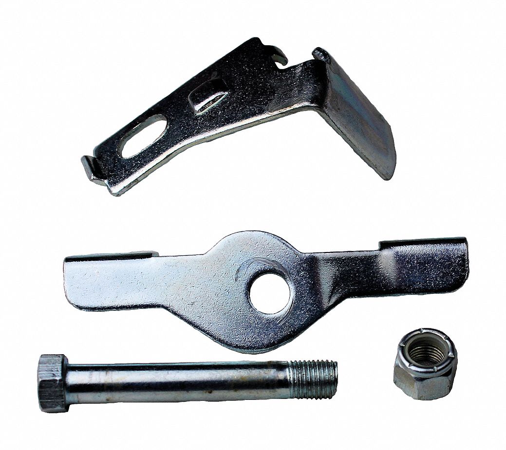 Caster Brake, Steel, Left Side Brake