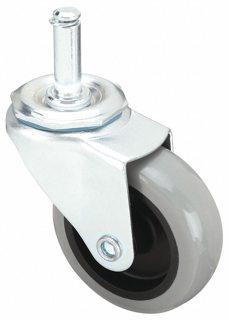 Gen Purpose Friction-Ring Stem Caster