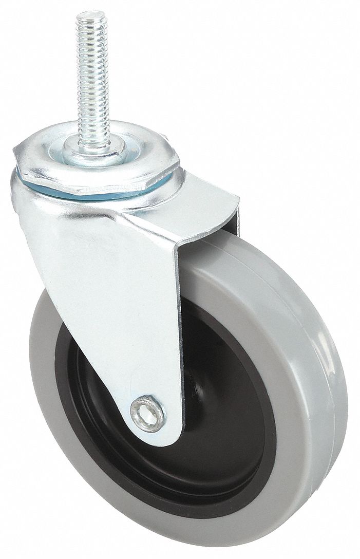 General Purpose Threaded Stem Caster, 5"