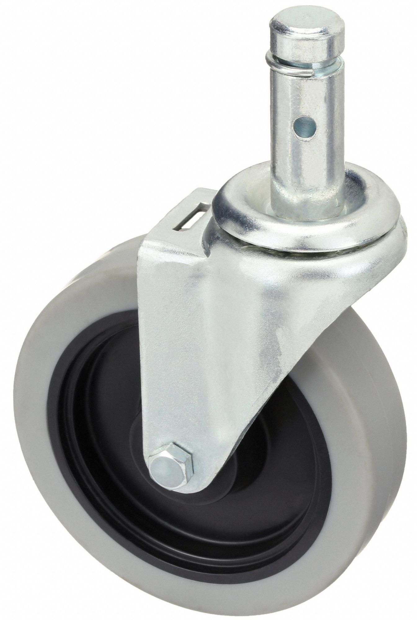 GRAINGER APPROVED NSFListed Sanitary FrictionRing Stem Caster 5 in
