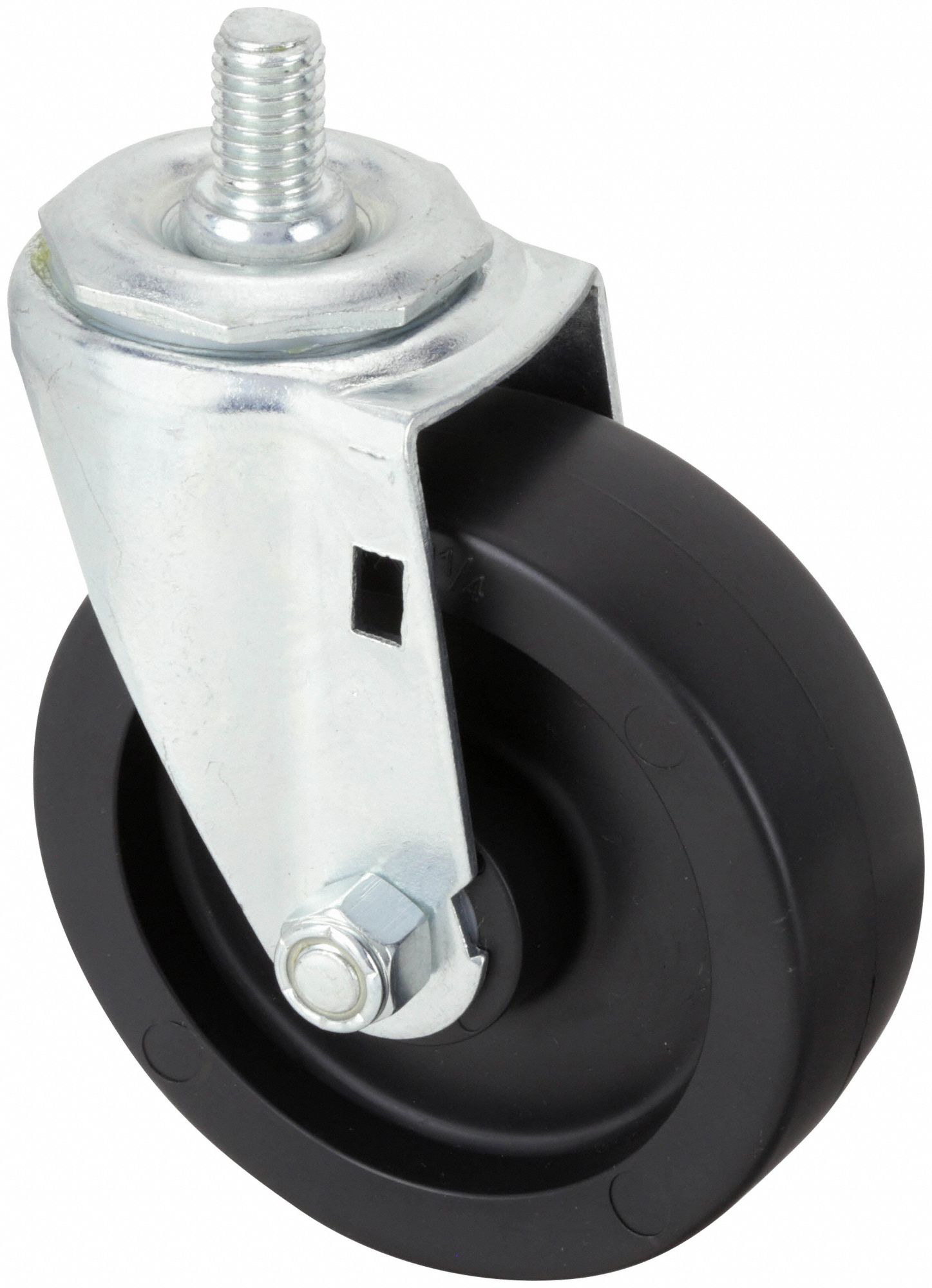 NSF-Listed Sanitary Threaded Stem Caster