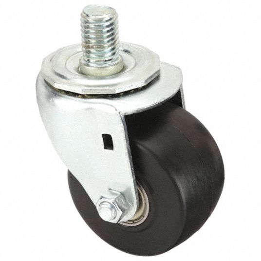 3 in Wheel Dia., 350 lb, General Purpose Threaded Stem Caster - 32J897 ...