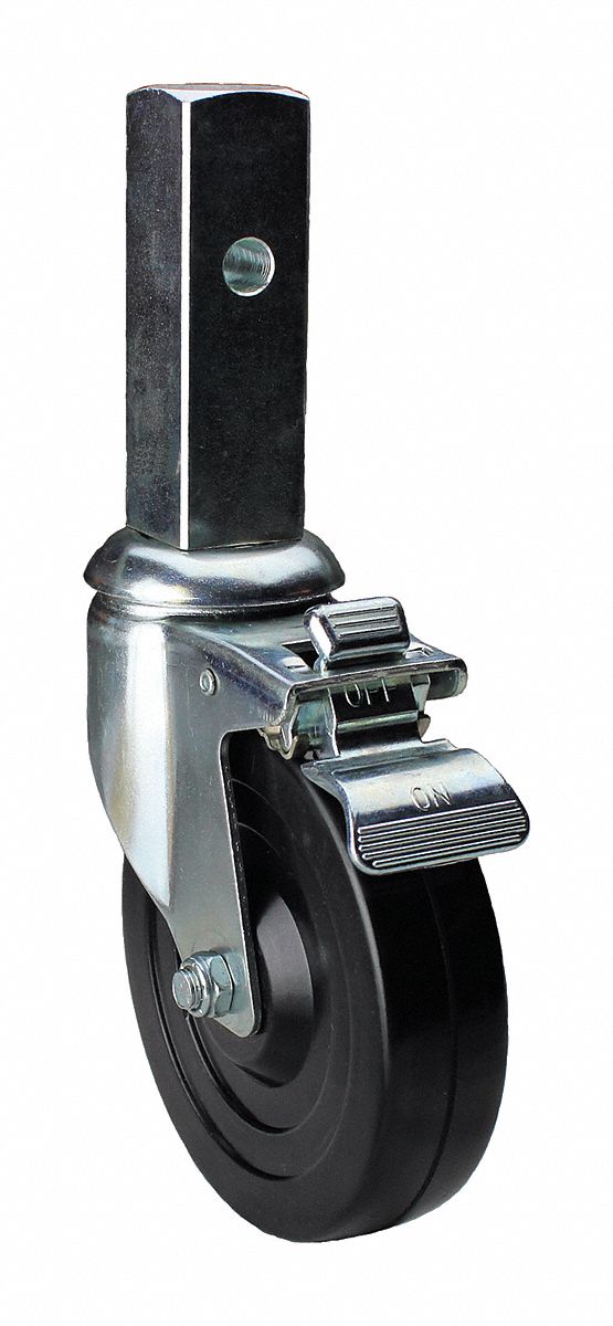 GRAINGER APPROVED Stem Caster, 5" 32J93402RR05041S016G Grainger