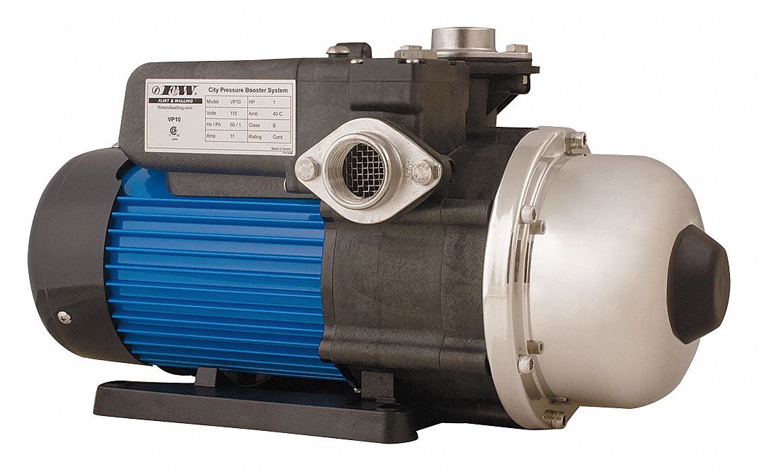 32JA74 - Booster Pump 1 HP 1-Phase 115V 11A