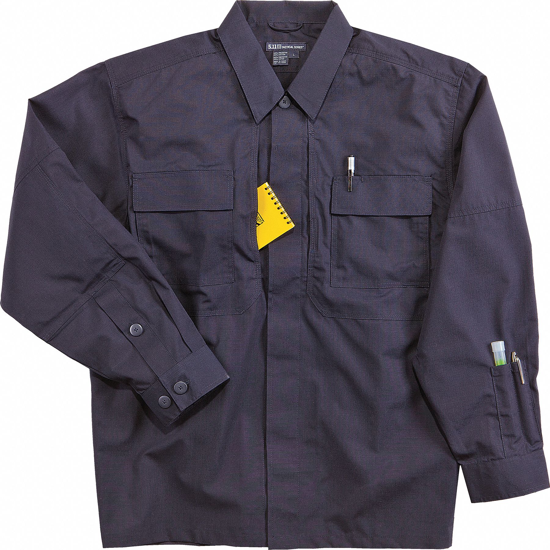 5.11 TACTICAL, BDU, Collared Work Shirt Shirt, Tactical Shirt - 32JC10 ...