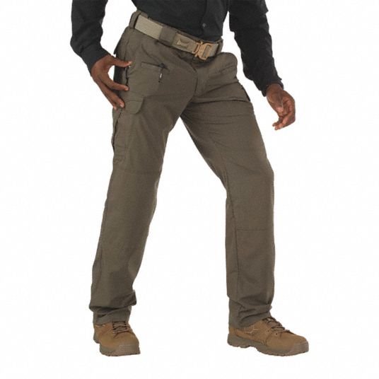 5.11 TACTICAL, 34 in, Tundra, Stryke Pants - 32JK53