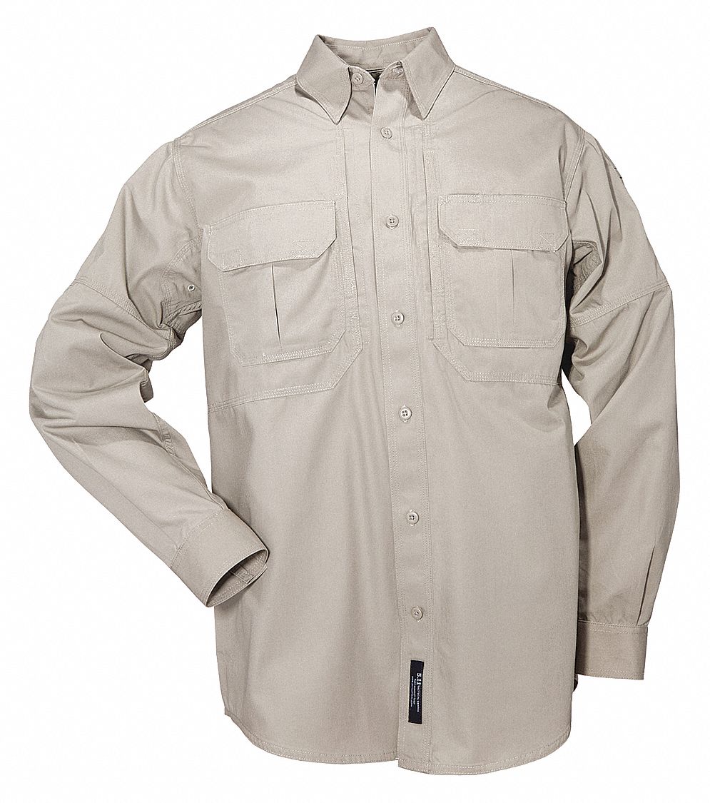 5.11 TACTICAL, Taclite Pro Long Sleeve Shirt, XL, Taclite Pro Long ...