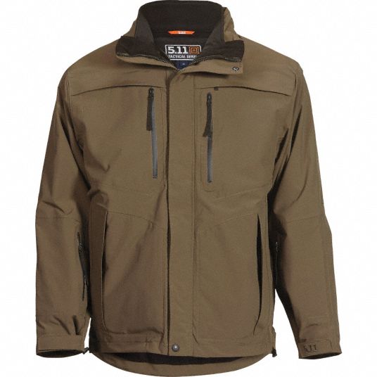 5.11 TACTICAL, 4XL, 60 in Fits Chest Size, Bristol Parka Jacket ...
