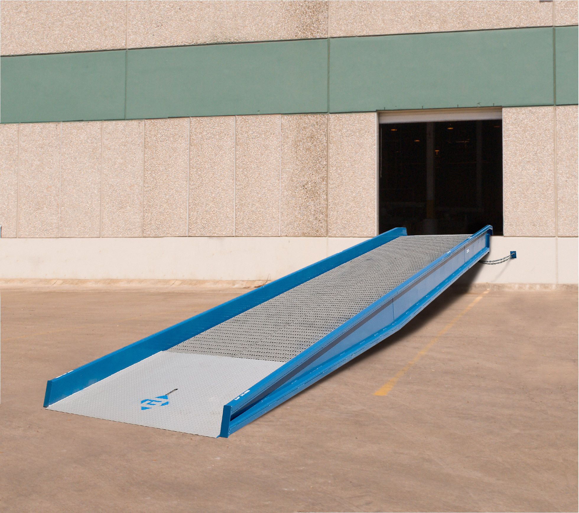 Bluff 36 Ft Including A 6 Ft Level Off X 84 In Portable Yard Ramp Load