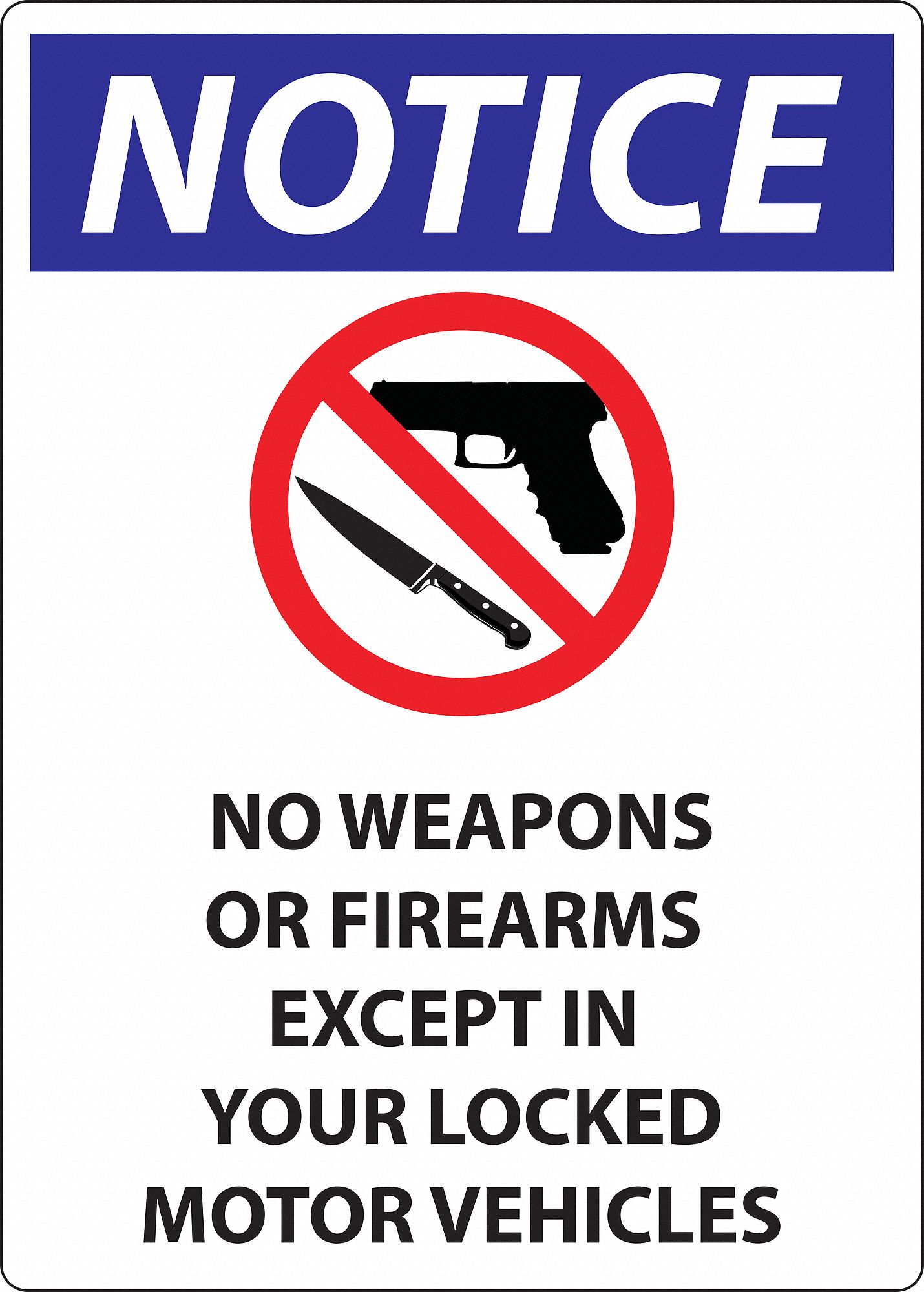 Wisconsin Concealed Carry Sign, 14inx10in
