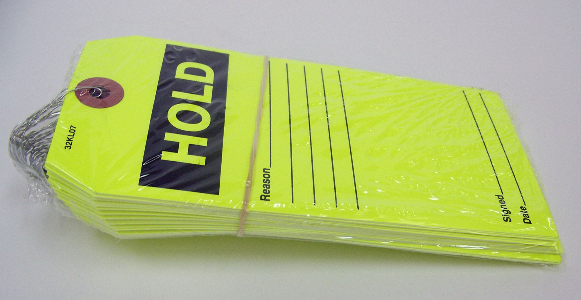 BADGER TAG & LABEL CORP Hold Tag, Paper, Height 5 3/4 in, Width 2 7/8