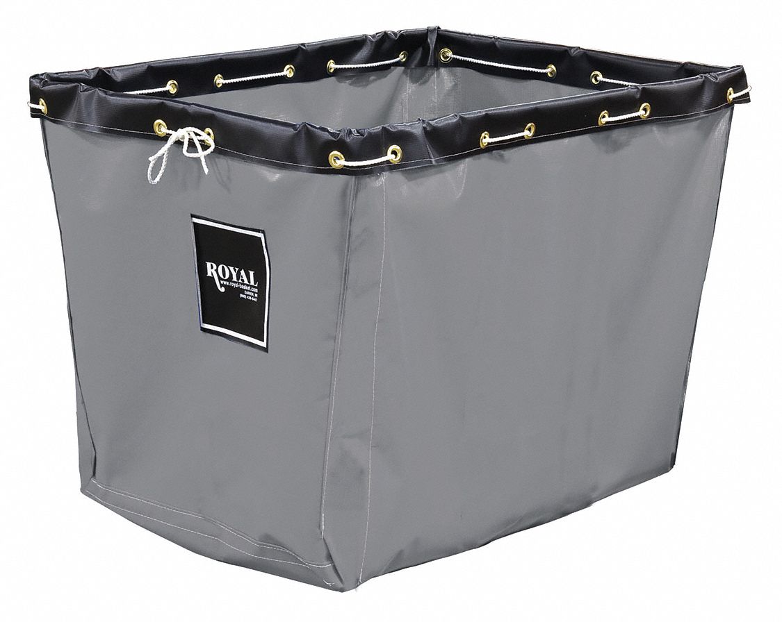 Replacement Liner: G10-GGX-LNN, 36 in x 24 in x 25 in, Gray, Vinyl, Nylon Rope