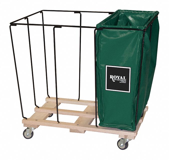 Drop-In Divider: G12-EEX-R3N, 36 in x 26 in, Green, 15 cu ft Cubic Foot Capacity