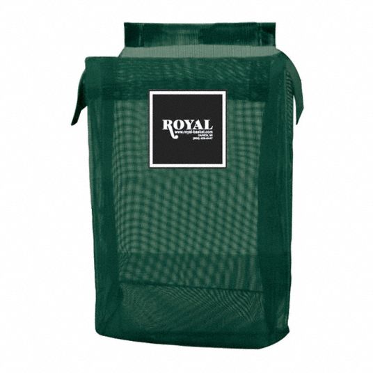 Royal Basket Trucks Pvc Hamper Bag 24 Gallon Green Mesh 32kw69 G24 Eex Lmn Grainger