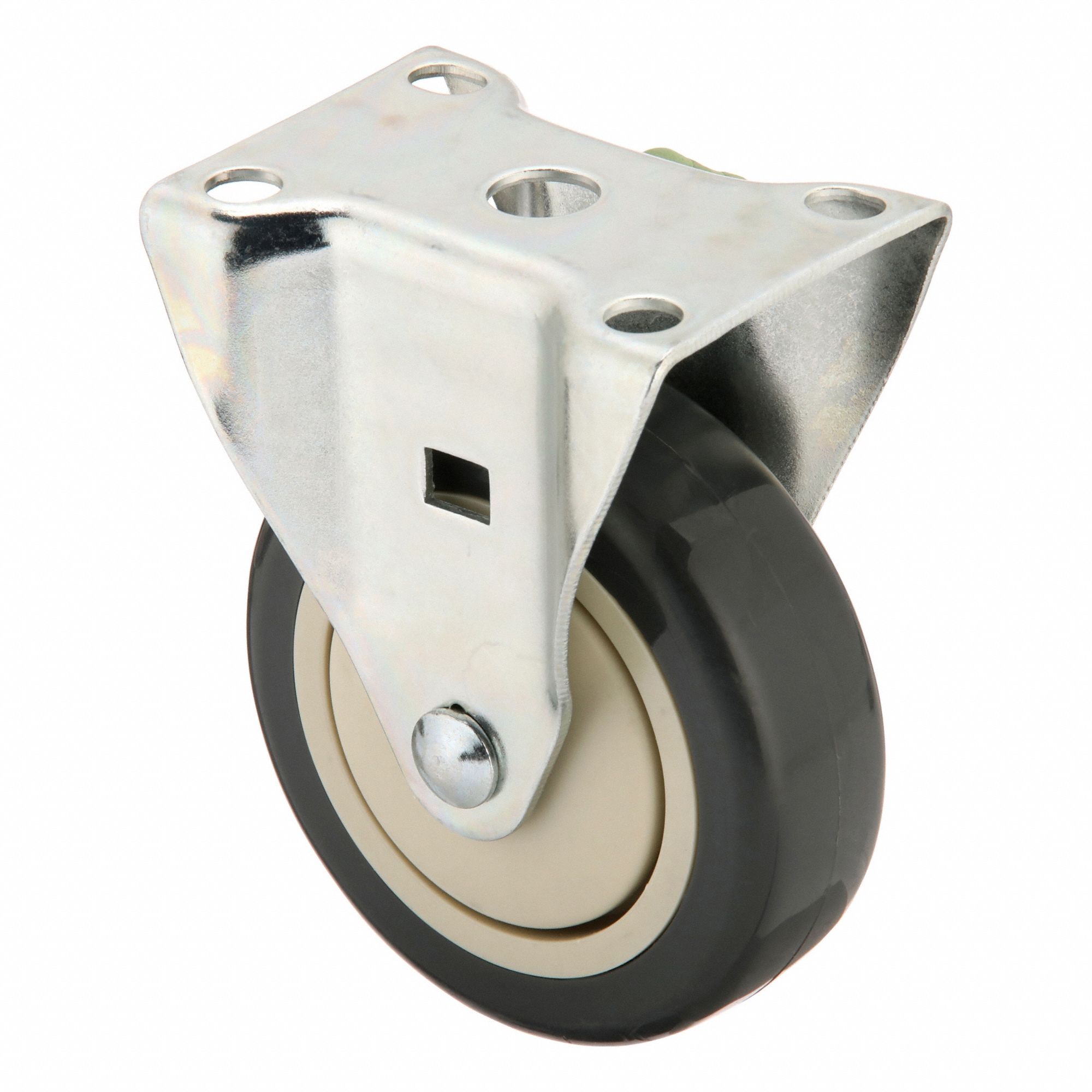 Caster, Rigid Caster, 4" Polyurethane