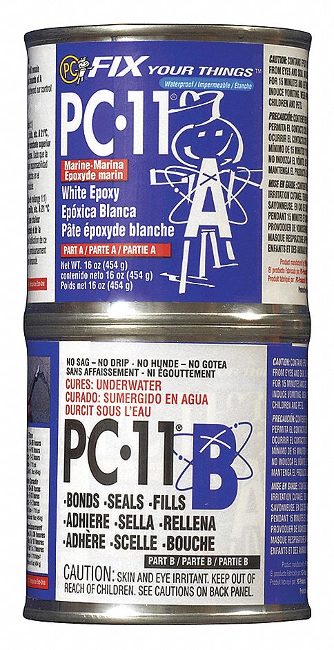 Pc Products Pc 11 White Maring Epoxy Paste 1lb Epoxy And Structural Adhesives Pce Grainger Canada