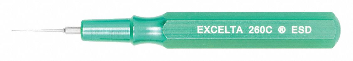 Spatula 2-1/2 In Metal Handle Green .020