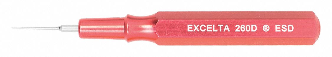Spatula 2-1/2 In Metal Handle Red .025