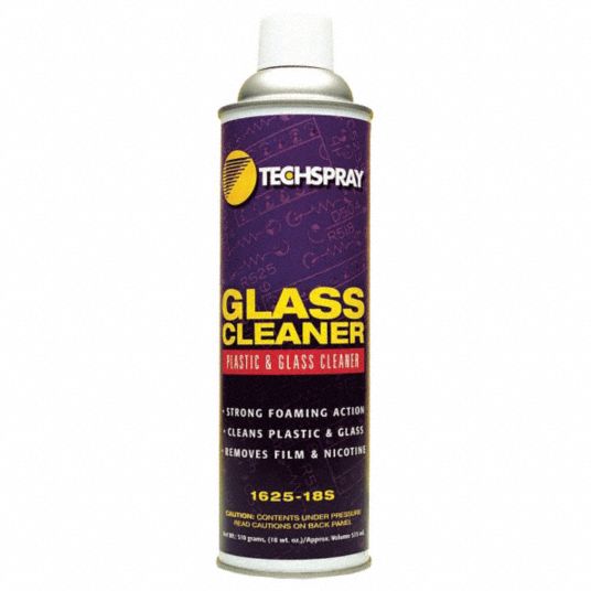 TECHSPRAY, Liquid, Aerosol Spray Can, Glass Cleaner 32LE93162518S