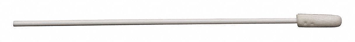 Foam Swab: Foam, 5 7/8 in Overall Lg, 1/2 in Tip Lg, 5 3/8 in Handle Lg, 3/16 in Tip Wd, 1, 000 PK