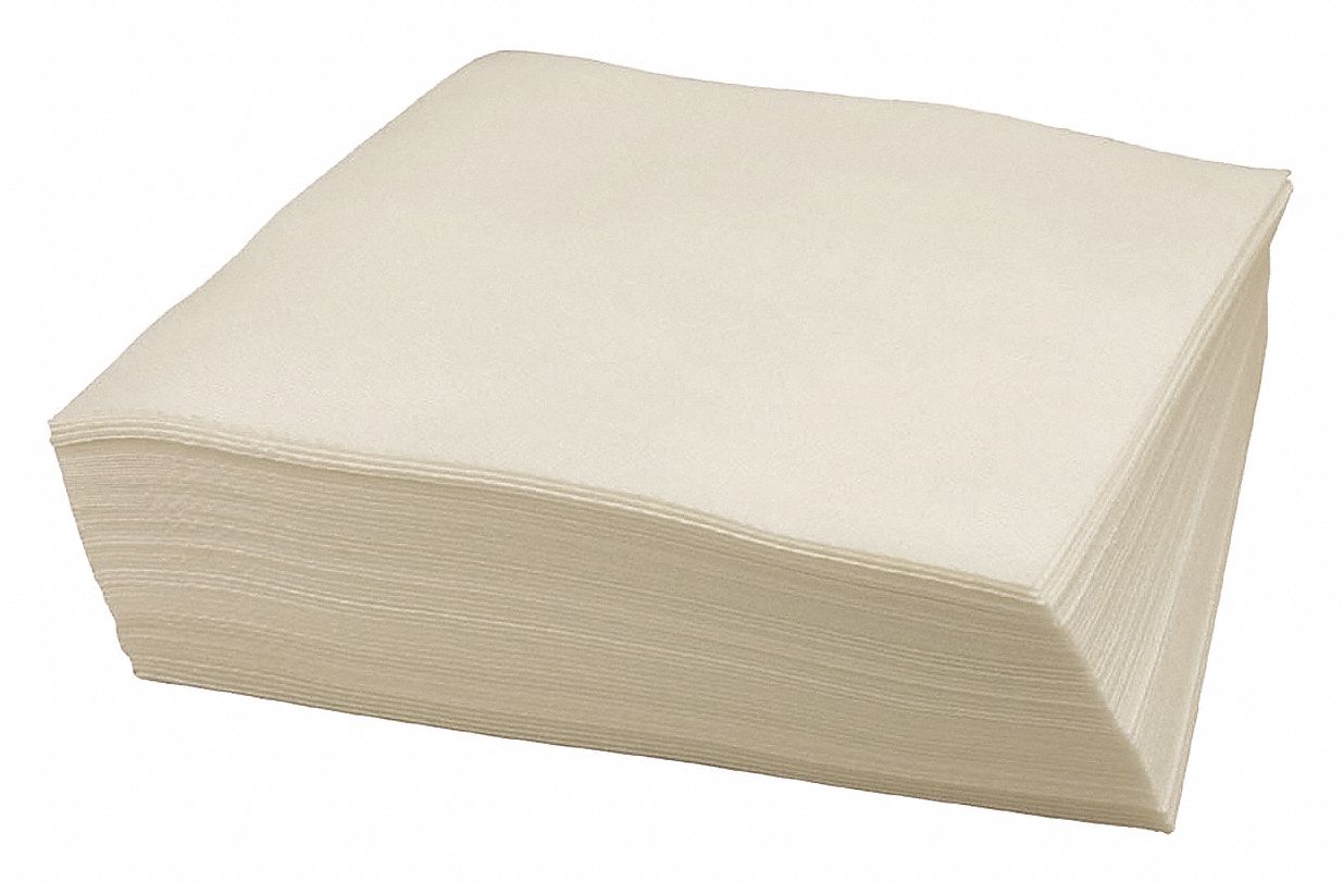 32LG13 - Cleaning Wipes Cotton Woven White PK100 - Only Shipped in Quantities of 12